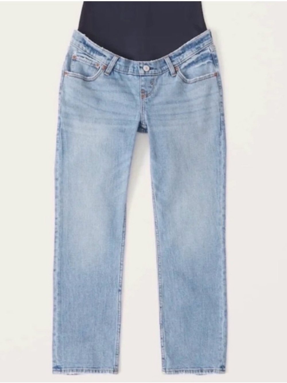 Abercrombie & Fitch Women's Maternity Ankle Straight Jean